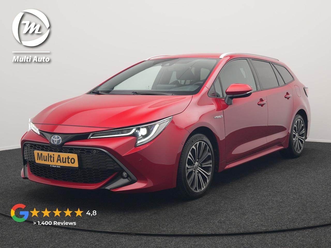 Toyota Corolla Touring Sports - 2.0 Hybrid Dynamic 180pk Dealer O.H. | Adaptive Cruise | Camera | Sportstoelen & Stuur Ver - AutoWereld.nl