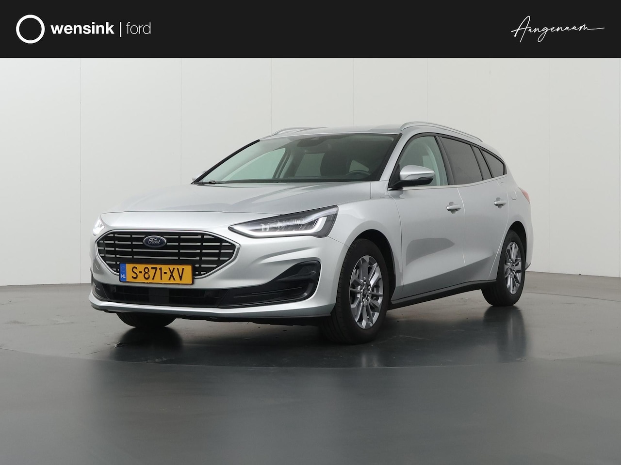 Ford Focus Wagon - 1.0 EcoBoost Hybrid Titanium | Navigatie | Climate Control | Cruise Control | Parkeersenso - AutoWereld.nl