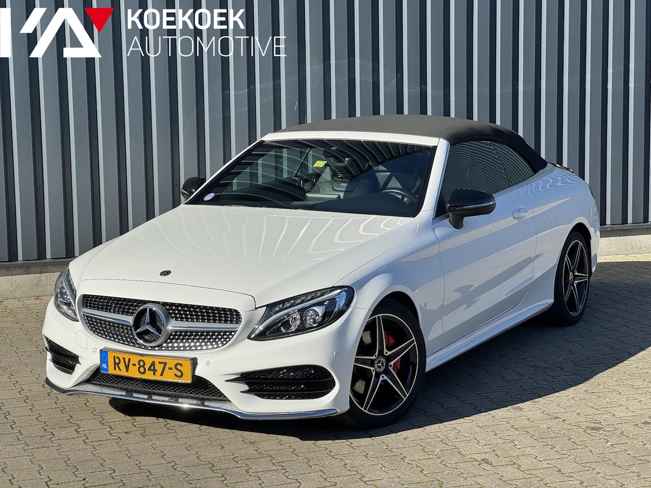Mercedes-Benz C-klasse Cabrio - 200 Edition 1 AMG Burmester | Nekverwarming | Leder - AutoWereld.nl