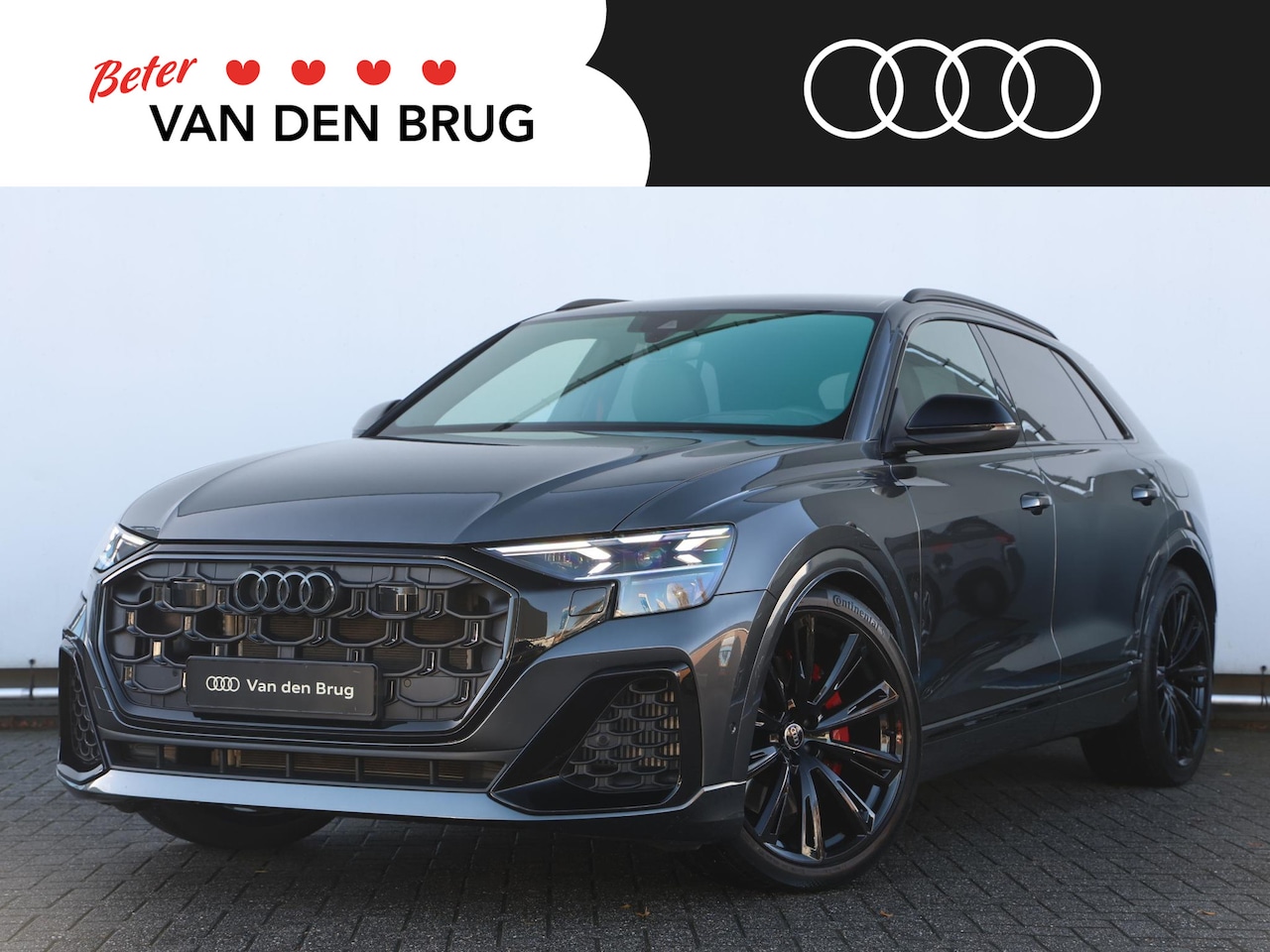 Audi Q8 - 55 TFSI e quattro Pro Line S | Verwarmbaar voorruit en stuurwiel | OLED achterlichten | Na - AutoWereld.nl