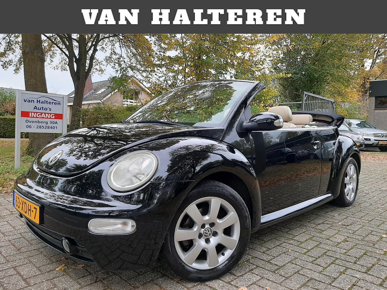 Volkswagen New Beetle Cabriolet - 1.6 Highline Airco Leder Int - AutoWereld.nl