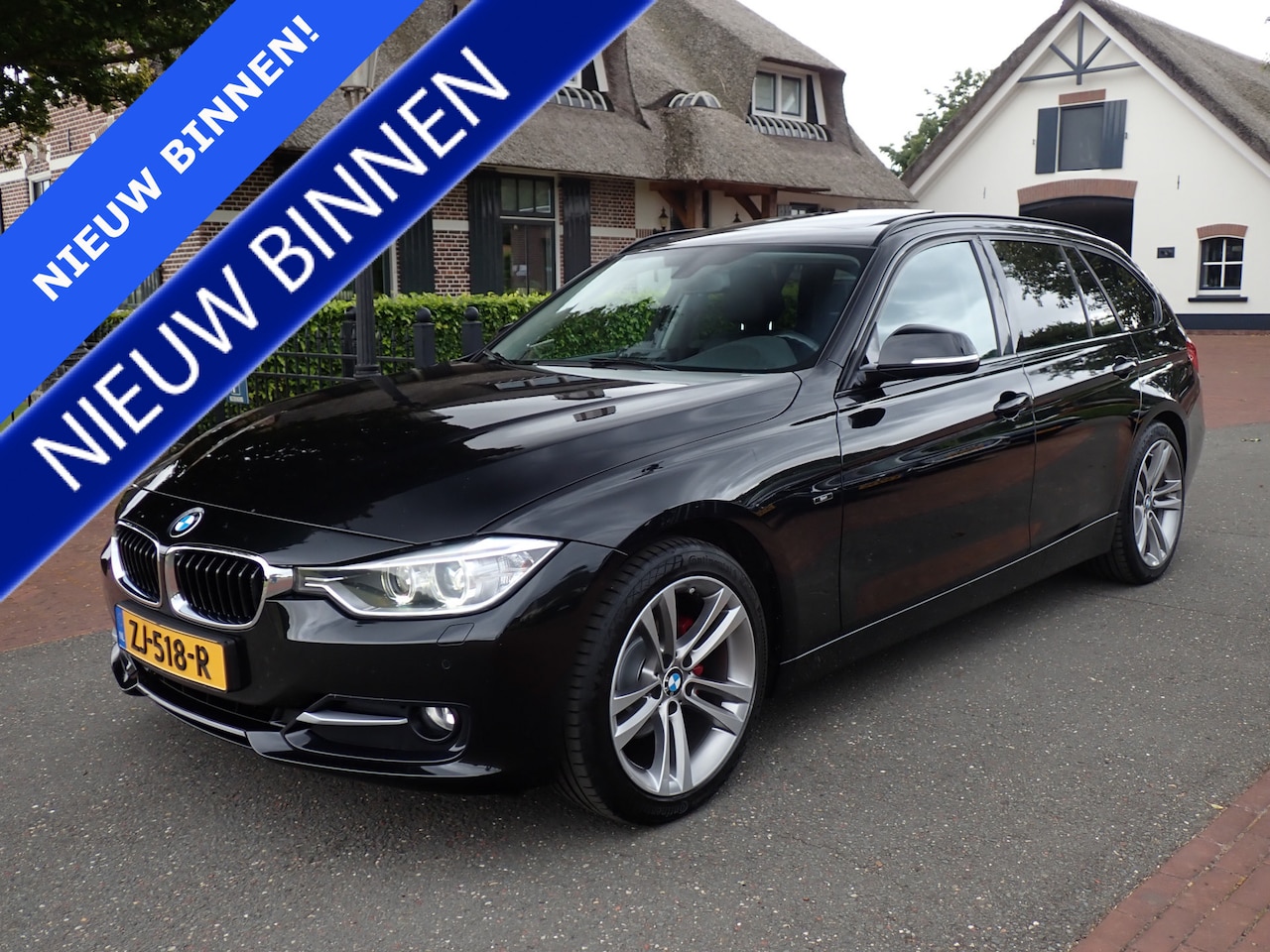BMW 3-serie Touring - 318D SPORTLINE PANODAK/SPORTLEER/CAMERA/TREKHAAK - AutoWereld.nl