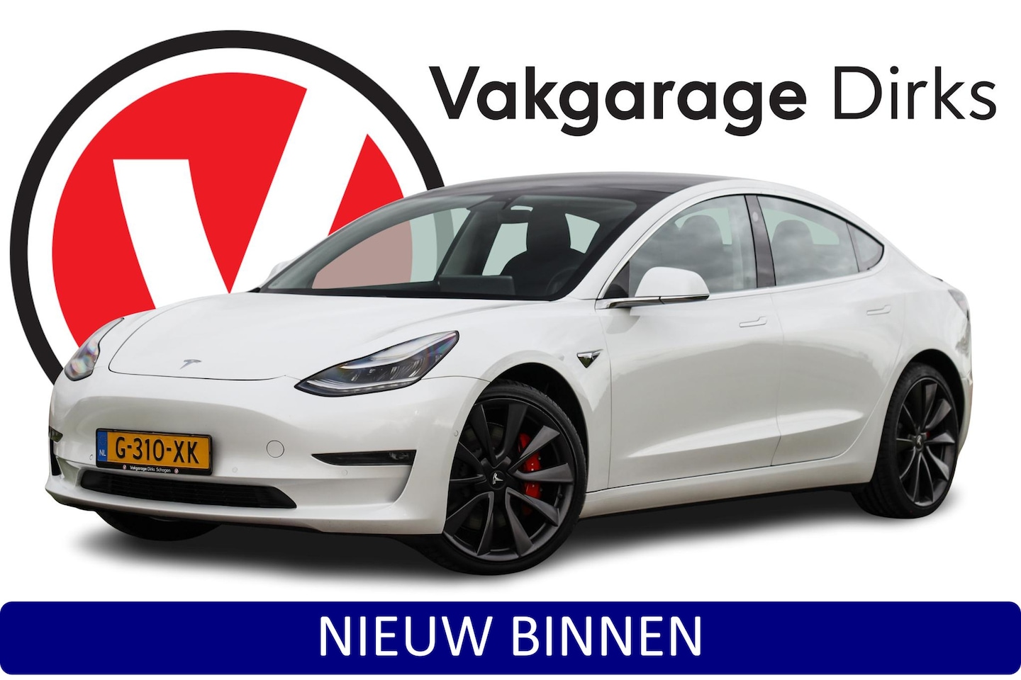 Tesla Model 3 - Performance AWD 75 kWh ✅ Long Range ✅ ACC ✅ 20 inch - AutoWereld.nl
