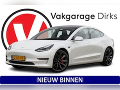 Tesla Model 3 - Performance 462 PK AWD 75 kWh ✅ SOH 90% ✅ Long Range ✅ ACC ✅ 20 inch
