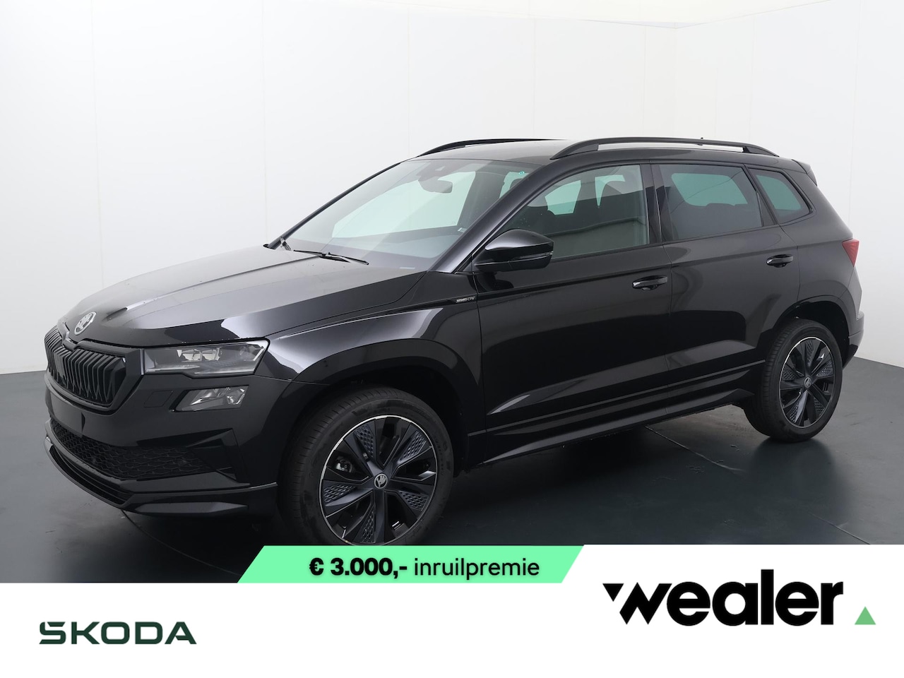 Skoda Karoq - Sportline Business 1.5 TSI 150 PK DSG | Automaat | Trekhaak | Sportline lounge interieur | - AutoWereld.nl