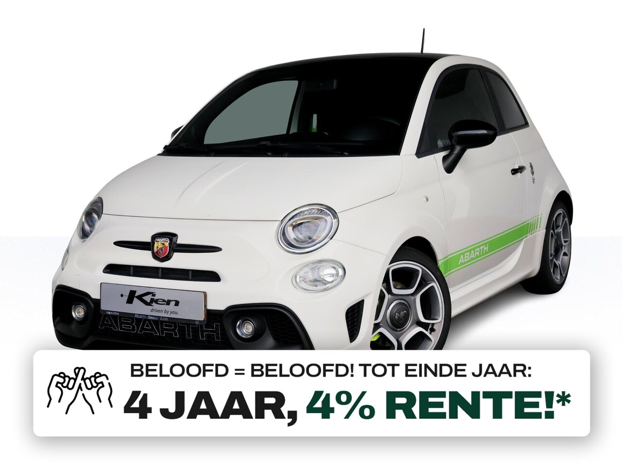 Abarth 595 - 1.4 T-Jet Turismo 70th Anniversary | Automaat | Schakelflippers | Sabelt stoelen | Pano-da - AutoWereld.nl