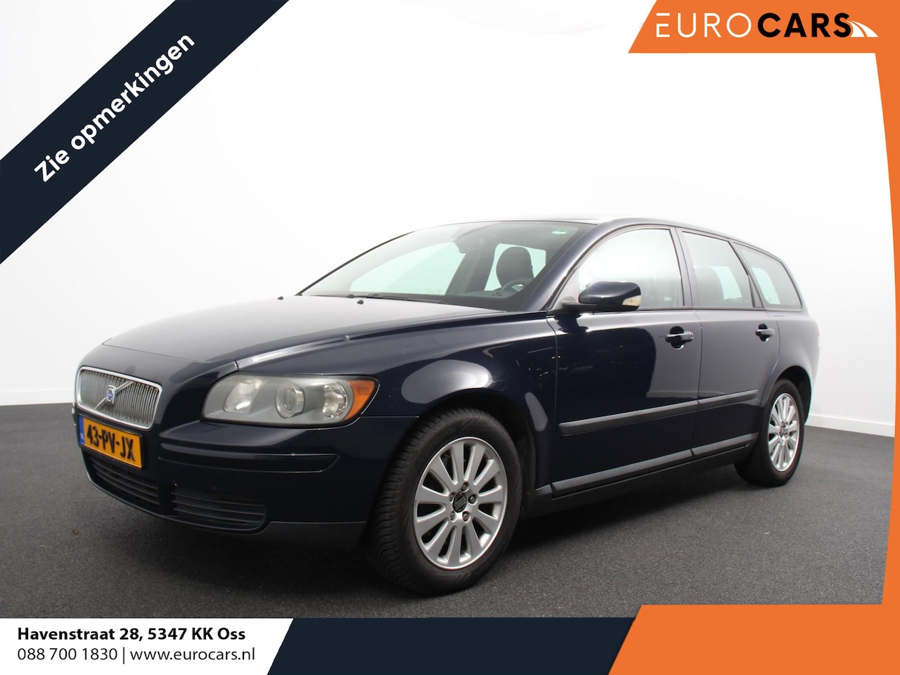 Volvo V50 - 2.4 Kinetic | Airco | Lichtmetalen Velgen | Handel/Export! - AutoWereld.nl
