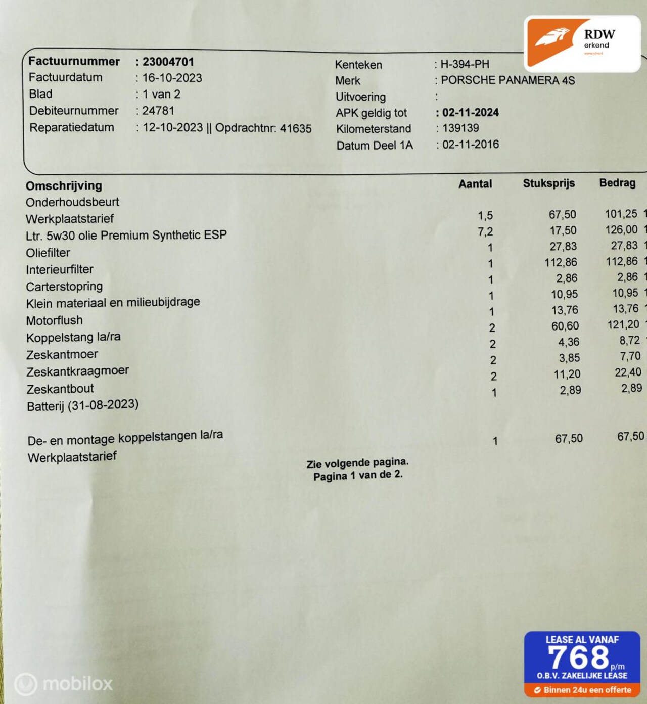 Porsche Panamera - 2.9 4S 441pk CARBON ACC CARPLAY LUCHTVERING - AutoWereld.nl