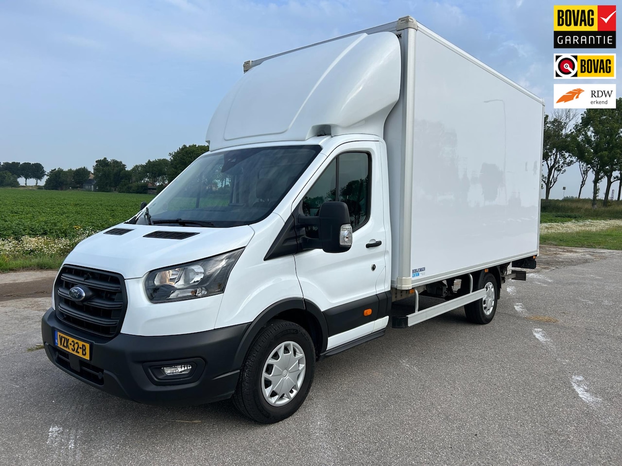 Ford Transit - 350 2.0TDCI 130PK Trend Bakwagen met laadklep BPM vrij|Euro6 - AutoWereld.nl