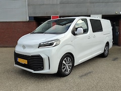 Toyota PROACE Long Worker - Dubbel Cabine 2.0 D-4D 145PK PROFESSIONAL NIEUW DIRECT RIJDEN STOEL/STUURVERW AD-CRUISE CA