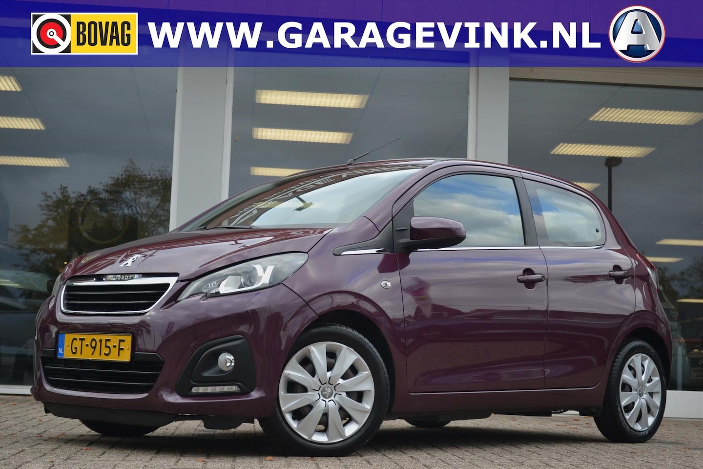 Peugeot 108 - 108 1.0 e-VTi Active TOP! | Cabriodak | 5drs - AutoWereld.nl
