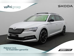 Skoda Superb Combi - 1.4 TSI 218 pk DSG iV Sportline Business | Panoramadak | Trekhaak | Canton sound | 360 cam