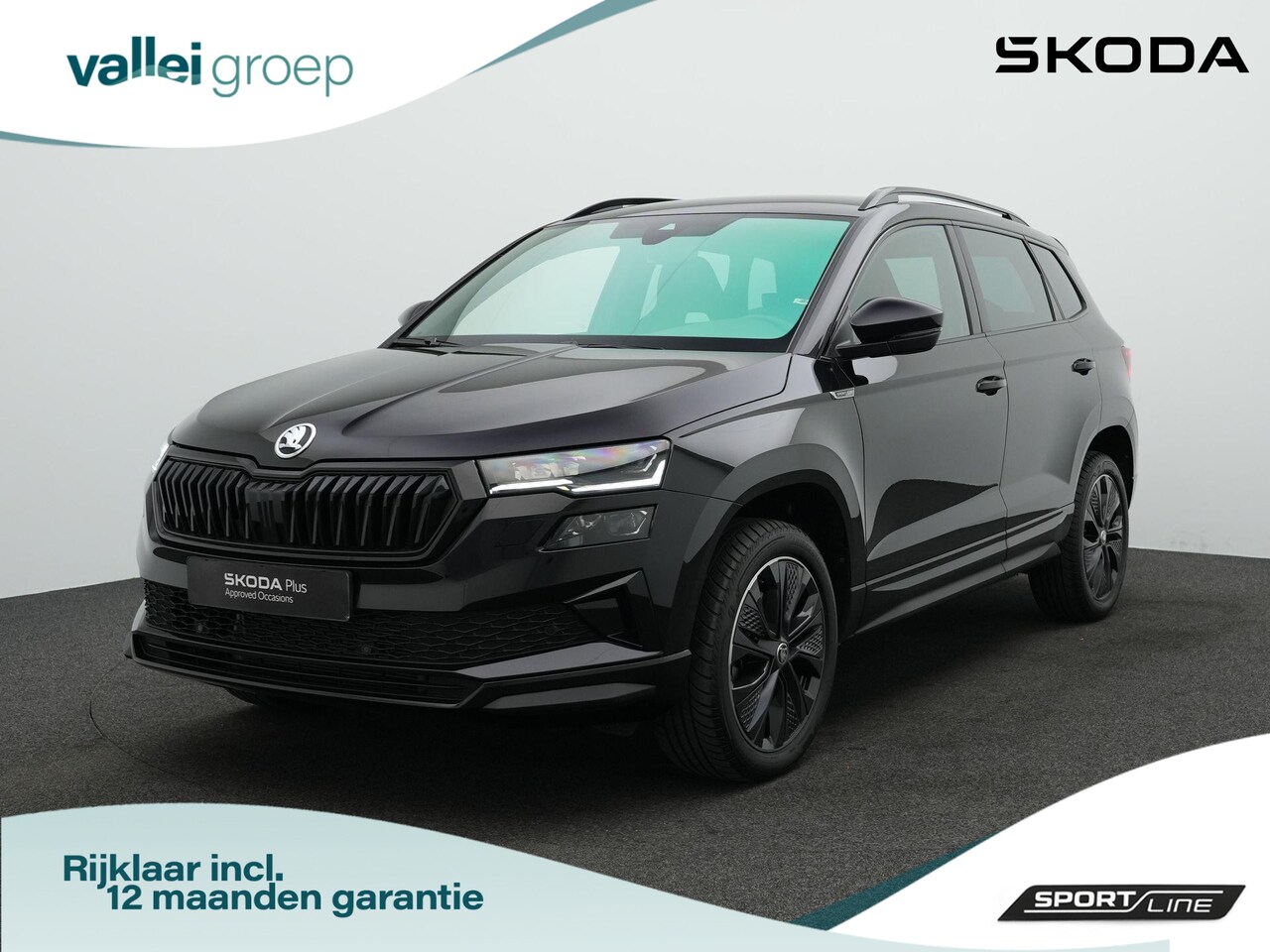 Skoda Karoq - 1.5 TSI ACT 150 pk DSG Sportline Business | Matrix LED | Canton | Stuur-/achterbankverwarm - AutoWereld.nl