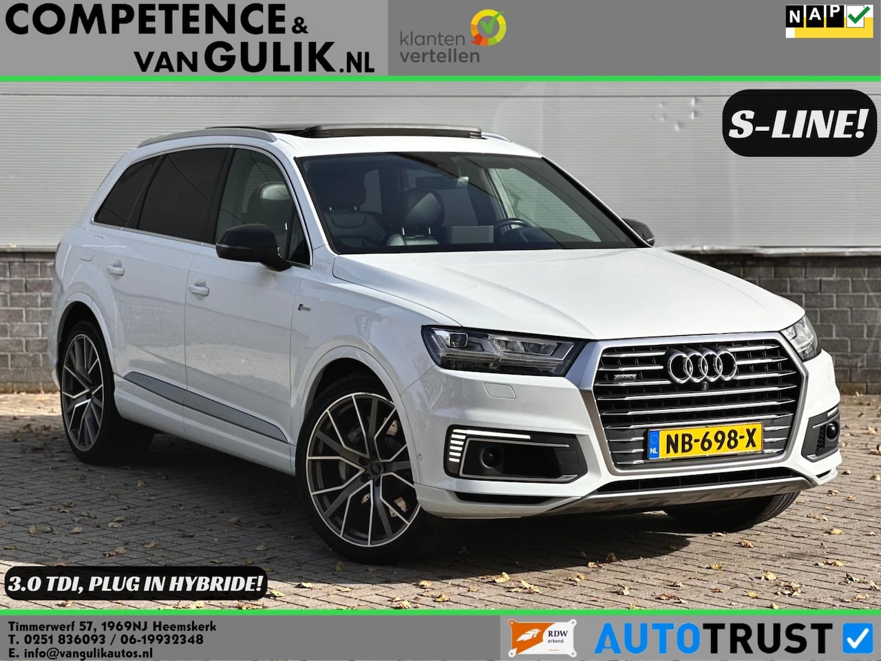 Audi Q7 - 3.0 TDI e-tron quattro Sport | Panorama | ACC | Luchtvering | Trekhaak | - AutoWereld.nl