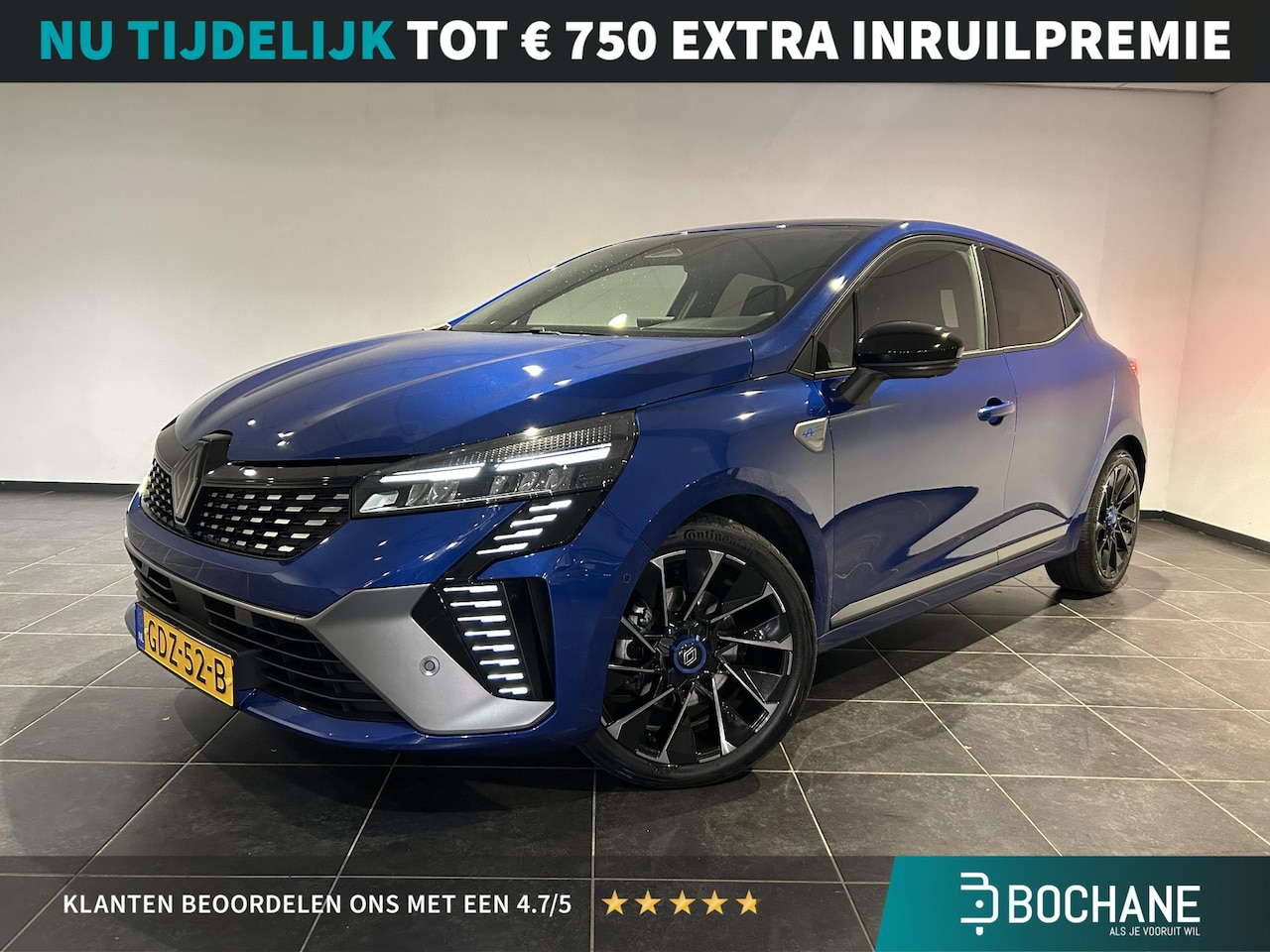 Renault Clio - 1.6 E-Tech Full Hybrid 145 esprit Alpine | Navigatie | Bose | 360 Camera | Adaptieve Cruis - AutoWereld.nl