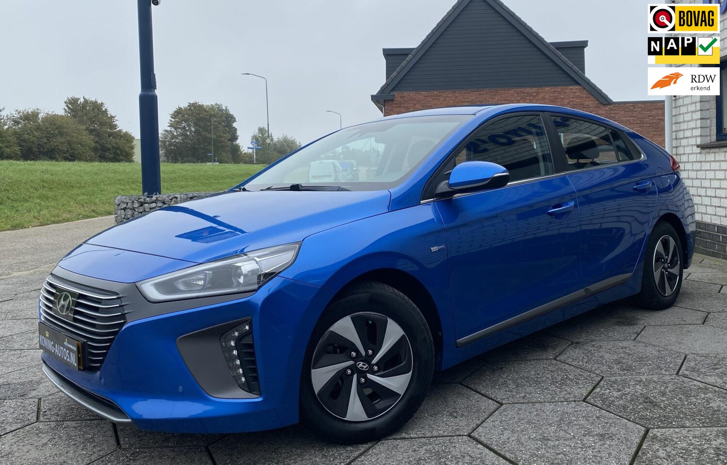 Hyundai IONIQ - 1.6 GDi Comfort/ Leer/ Cam/ Adaptive CC/ PDC/ DAB/ Carplay - AutoWereld.nl