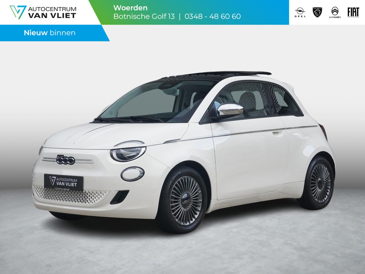Fiat 500 - Icon 42 kWh Panoramadak - AutoWereld.nl