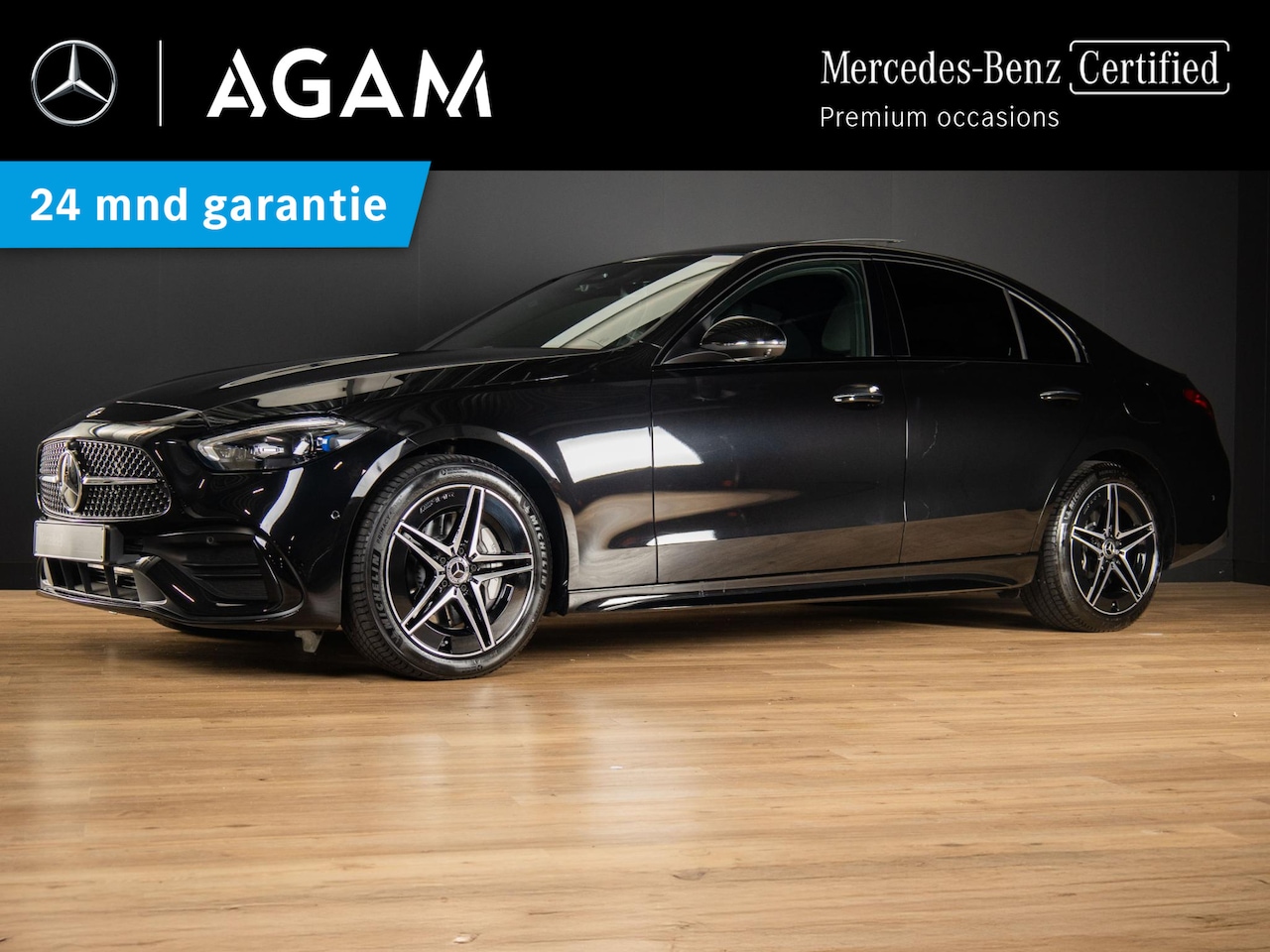 Mercedes-Benz C-klasse - Limousine 300 e AMG Line Premium | Panorama dak - AutoWereld.nl