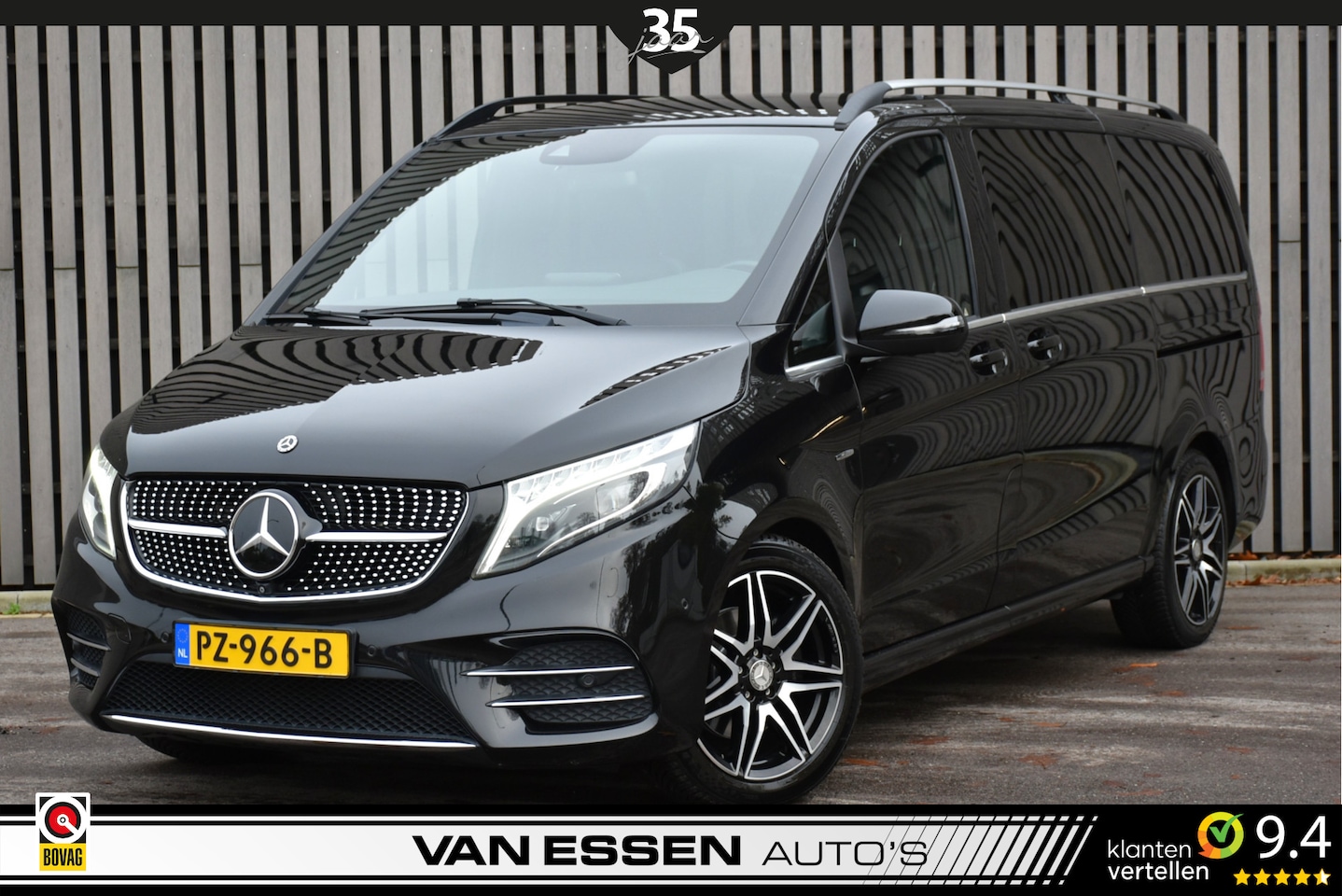 Mercedes-Benz V-klasse - 250d Lang Avantgarde Edition Pano Burmeister 360-Camera Trekhaak Stoelverw/Ventilatie Bomv - AutoWereld.nl