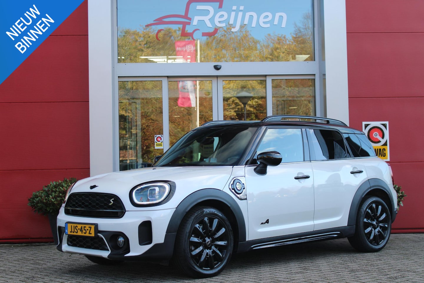 MINI Countryman - Mini 2.0 Cooper S E 220PK ALL4 CHILI | UNION JACK ACHTERLICHTEN | LEDEREN BEKLEDING | ELEK - AutoWereld.nl
