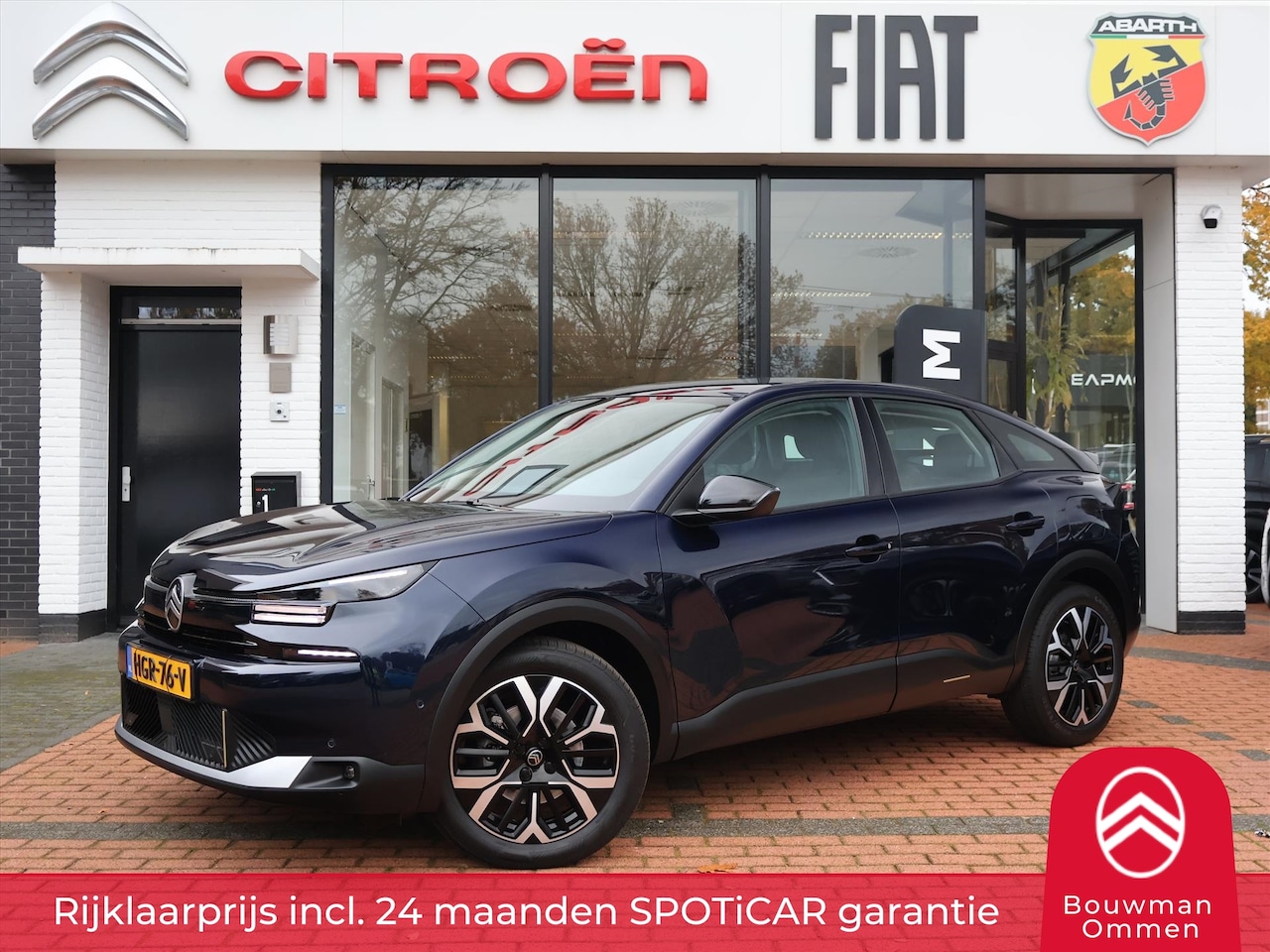 Citroën C4 - Mild-Hybride 145PK e-DCS6 Automaat Business, Rijklaarprijs | Stoelverwarming | Navigatie | - AutoWereld.nl
