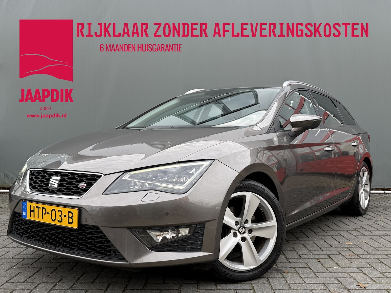 SEAT Leon ST - BWJ 2016 1.4 EcoTSI 150 PK FR Connect TREKHAAK | LEDER | STOELVERW. | CLIMA | CRUISE | LMV - AutoWereld.nl