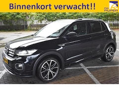 Volkswagen T-Cross - 1.0 TSI R LINE , BOEKJES, NAP EN ONDERHOUDSHISTORIE