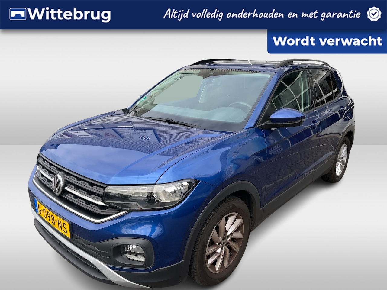 Volkswagen T-Cross - 1.0 TSI Life Navigatie / App Connect / Lane- en Side assist / Climatronic / LM Velgen 16" - AutoWereld.nl