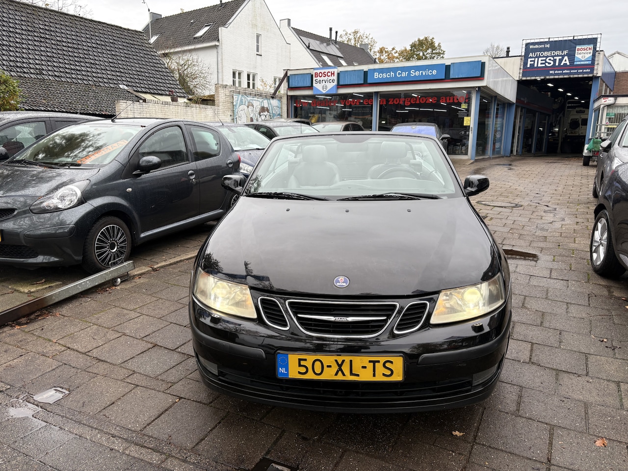 Saab 9-3 Cabrio - 2.0t Vector met Leer en Navigatie Zeer nette cabrio kap - AutoWereld.nl