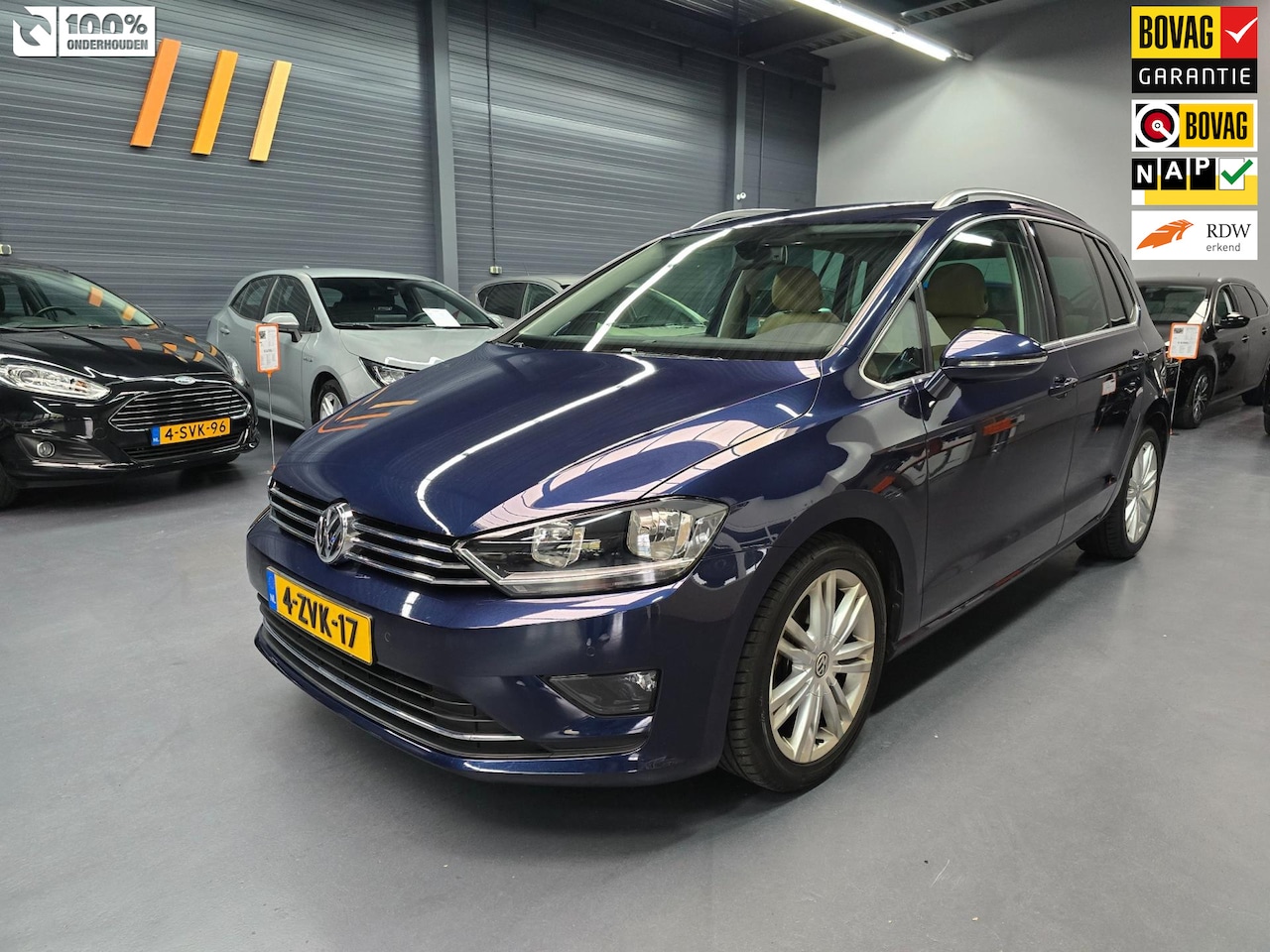 Volkswagen Golf Sportsvan - 1.2 TSI Highline LEDER MASSAGE STOEL VERARMING NAP NL AUTO - AutoWereld.nl
