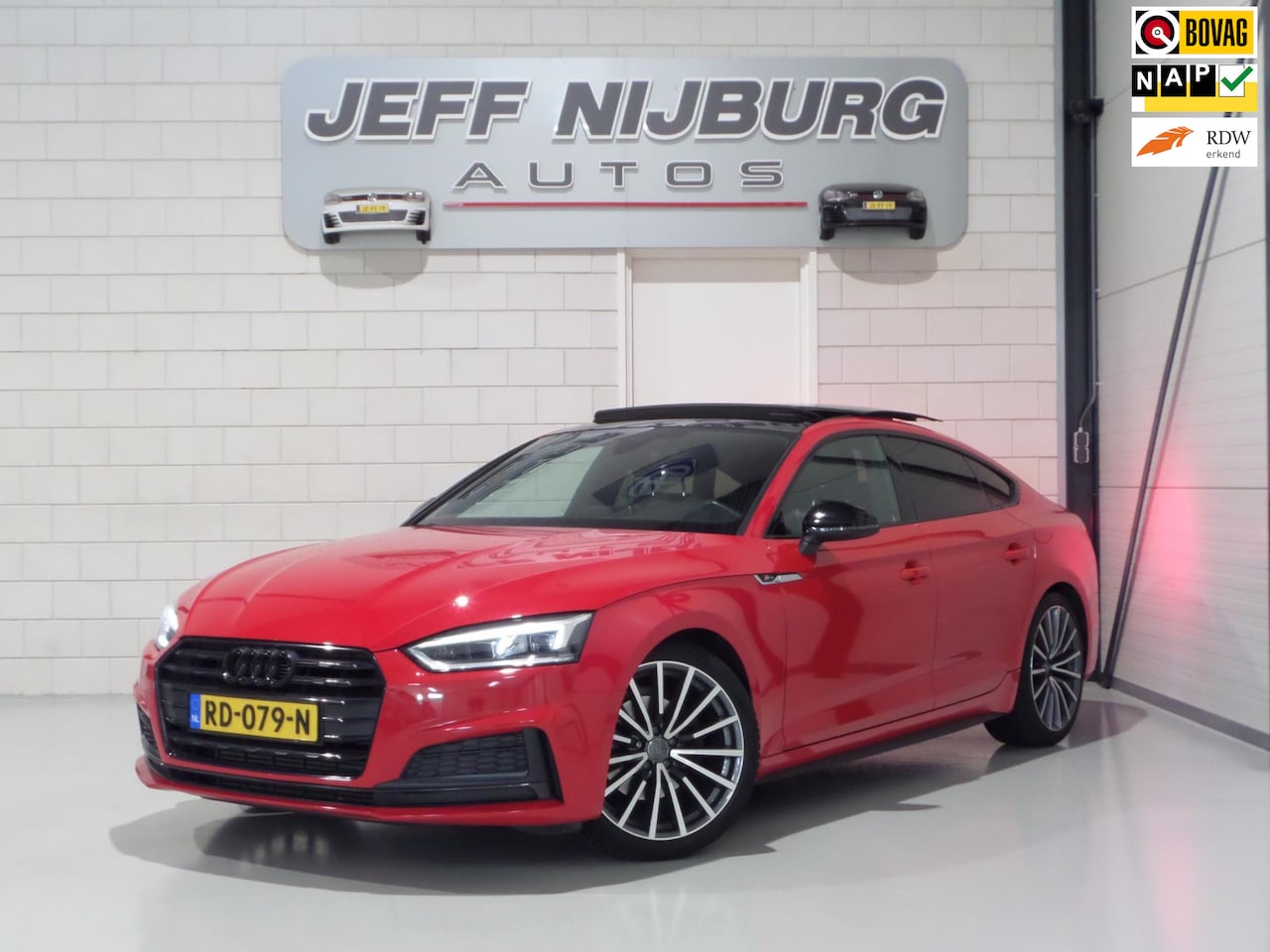 Audi A5 Sportback - 2.0 TFSI Sport 2X S-Line "Origineel NL" Automaat! Pano Apple-Carplay Virtual Stoelverwarmi - AutoWereld.nl
