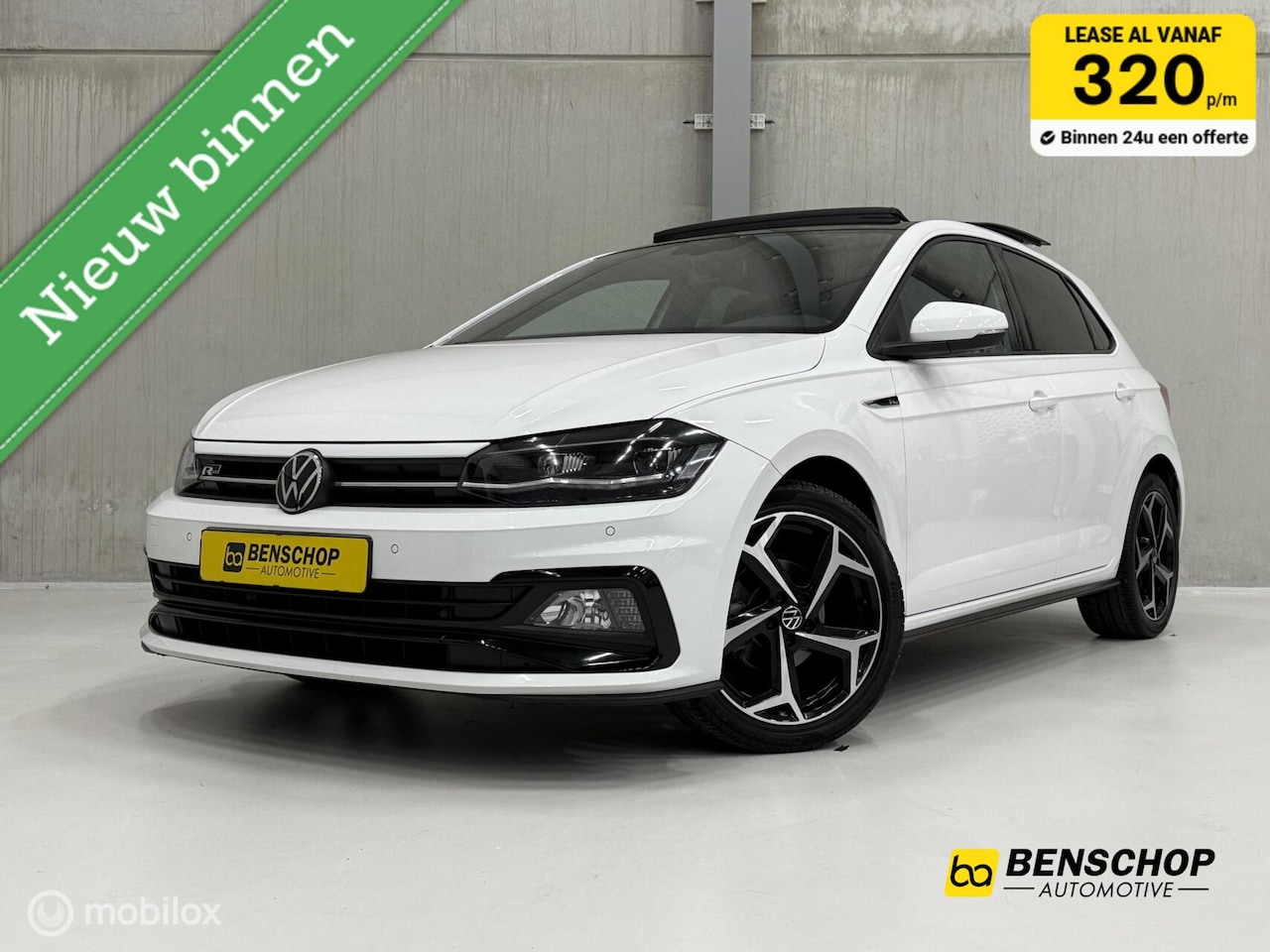 Volkswagen Polo - 1.0 TSI 2x R-line DSG Pano Navi Carplay LED - AutoWereld.nl