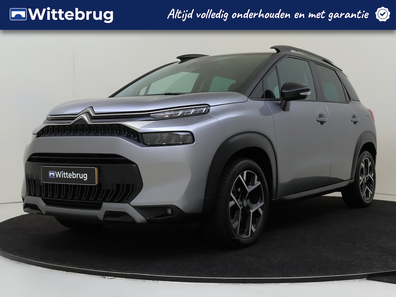 Citroën C3 Aircross - 1.2 PureTech 130 PK Max AUTOMAAT | KEYLESS | NAVIGATIE | COMPLETE UITVOERING! - AutoWereld.nl