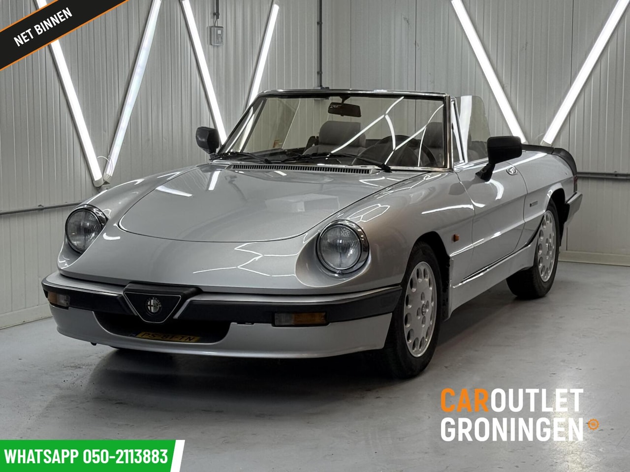 Alfa Romeo Spider - 2.0 QV |ORI NL |PININFARINA |QUADRIFOGLIO VERDE - AutoWereld.nl