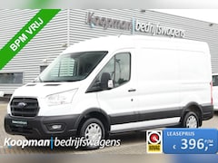 Ford Transit - 290 2.0TDCI 130pk L2H2 Trend | Trekhaak | Ramen Achter | Stoelverwarming | Cruise | Lease