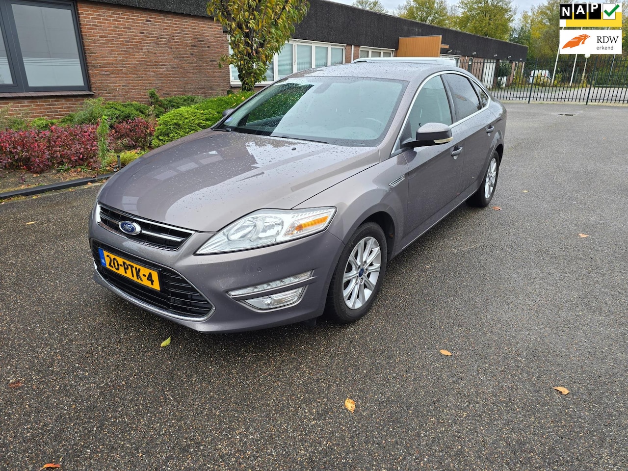 Ford Mondeo - 1.6 EcoBoost Titanium Airco Boekjes Nap Navi - AutoWereld.nl