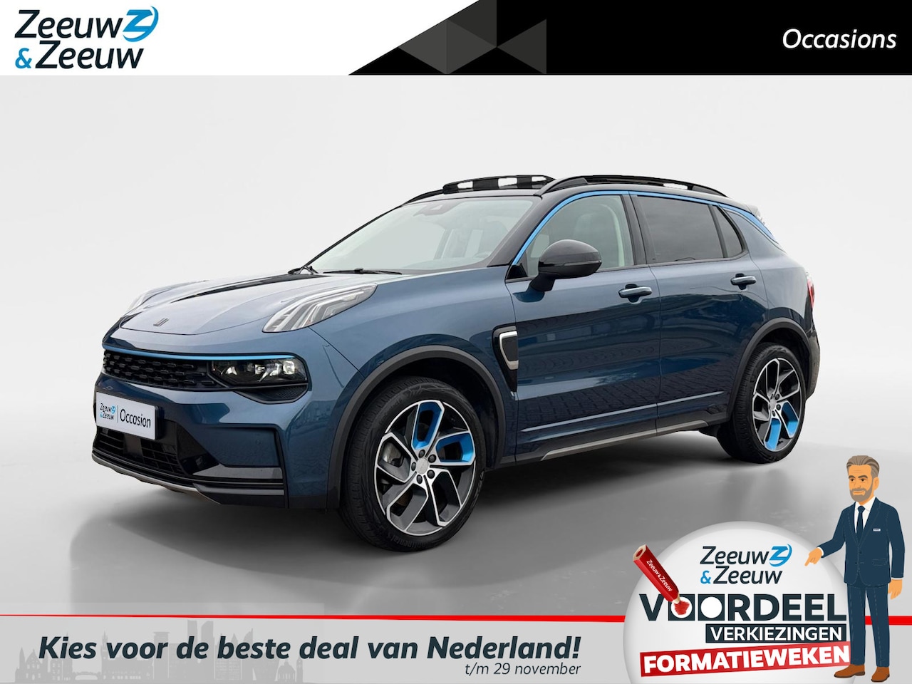 Lynk & Co 01 - 1.5 | Full option ! | Automaat | Panorama dak | Navigatie | Apple carplay & Android auto | - AutoWereld.nl