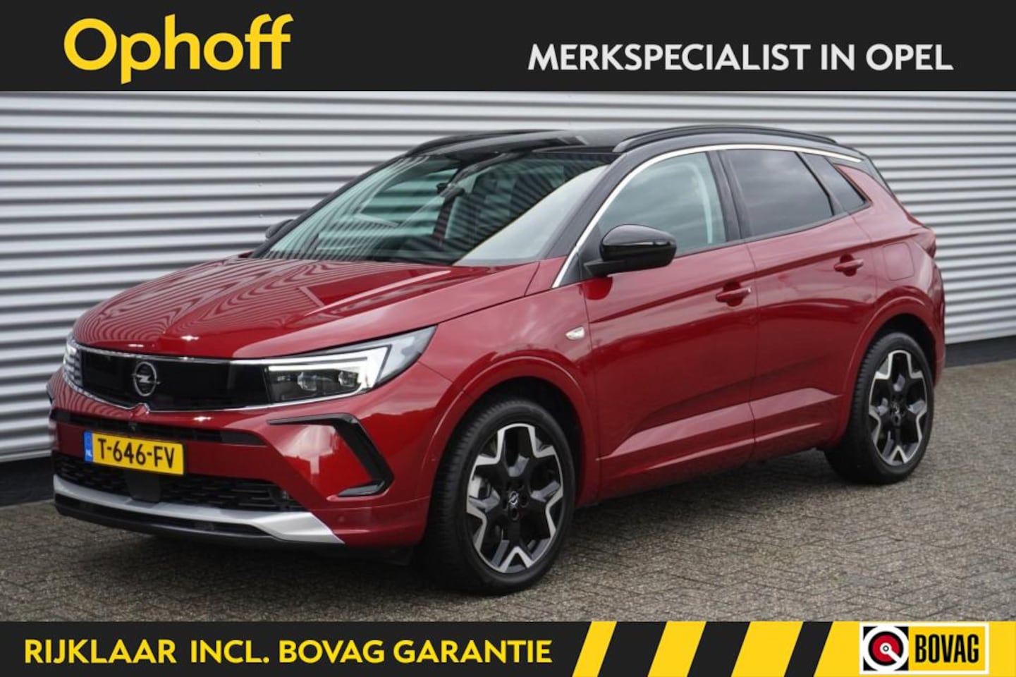 Opel Grandland - 1.6 Turbo Hybrid Ultimate / Camera / Leer / Winterpakket / Adaptive Cruise / LED - AutoWereld.nl