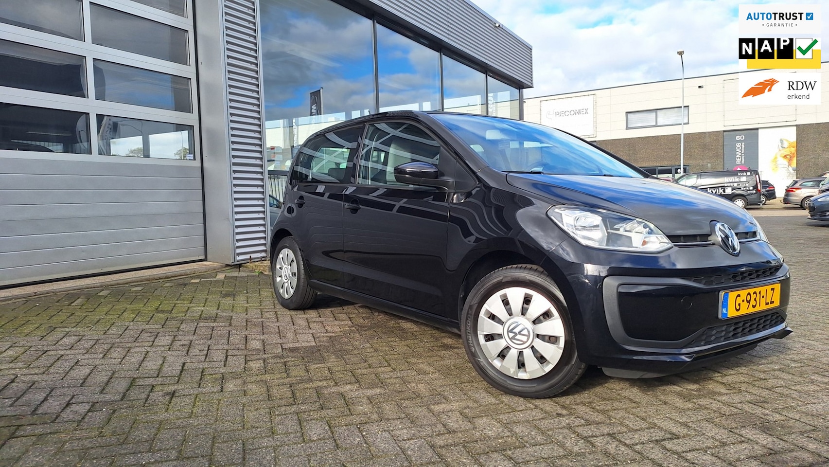 Volkswagen Up! - 1.0 BMT move up!/Airco*cv*elek ramen*cruise* - AutoWereld.nl