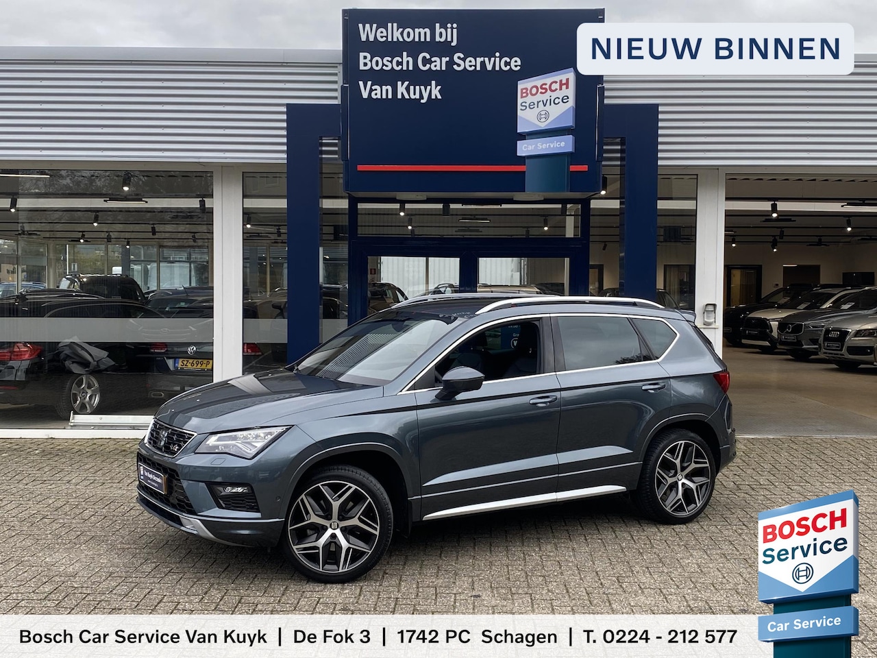 SEAT Ateca - 1.5 TSI FR Business Intense / Automaat / Dealer-Onderhouden / Vol-Leder / Cruise-Control / - AutoWereld.nl