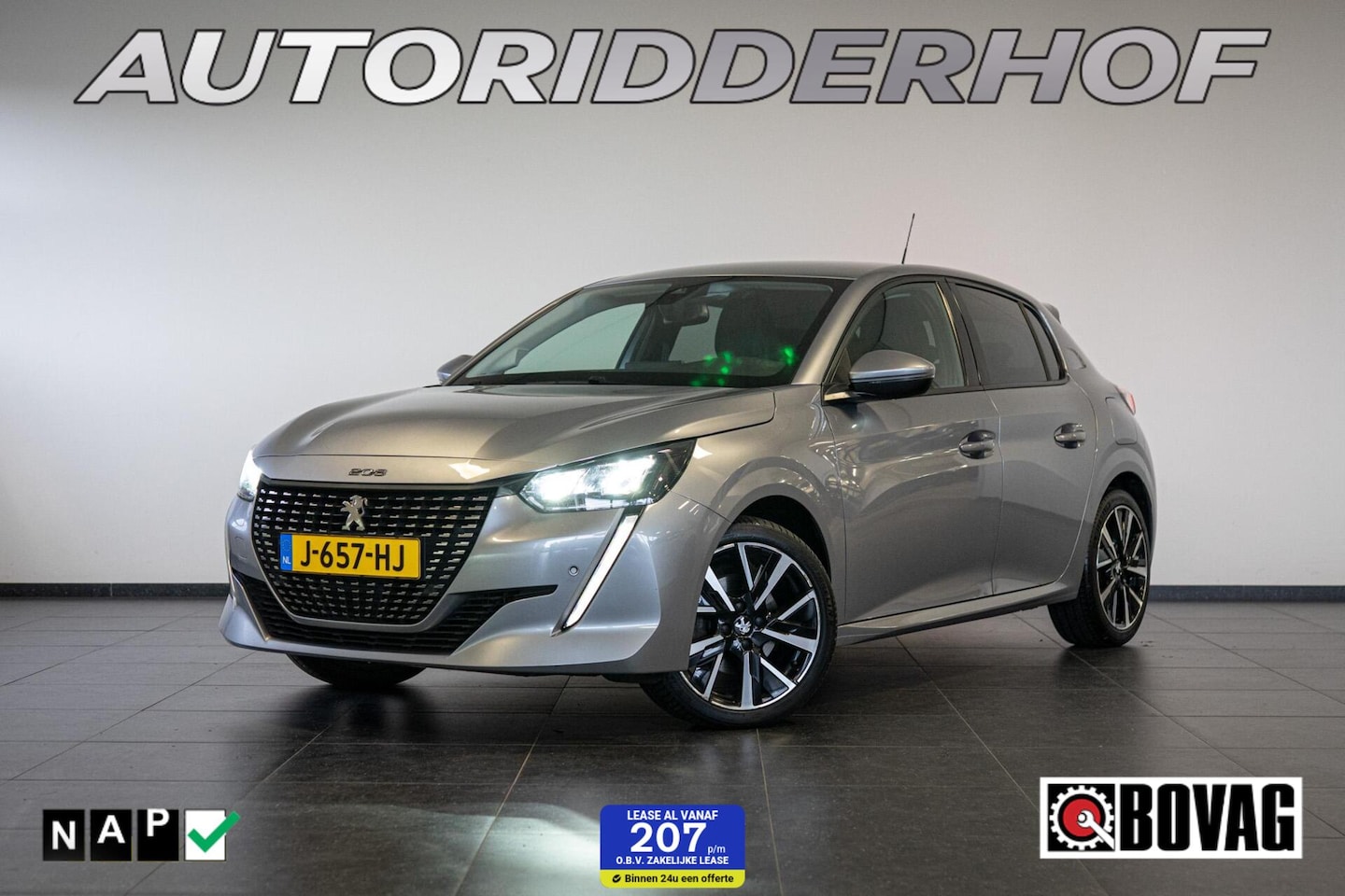 Peugeot 208 - 1.2 PureTech Blue Lease Allure 1.2 PureTech Blue Lease Allure - AutoWereld.nl
