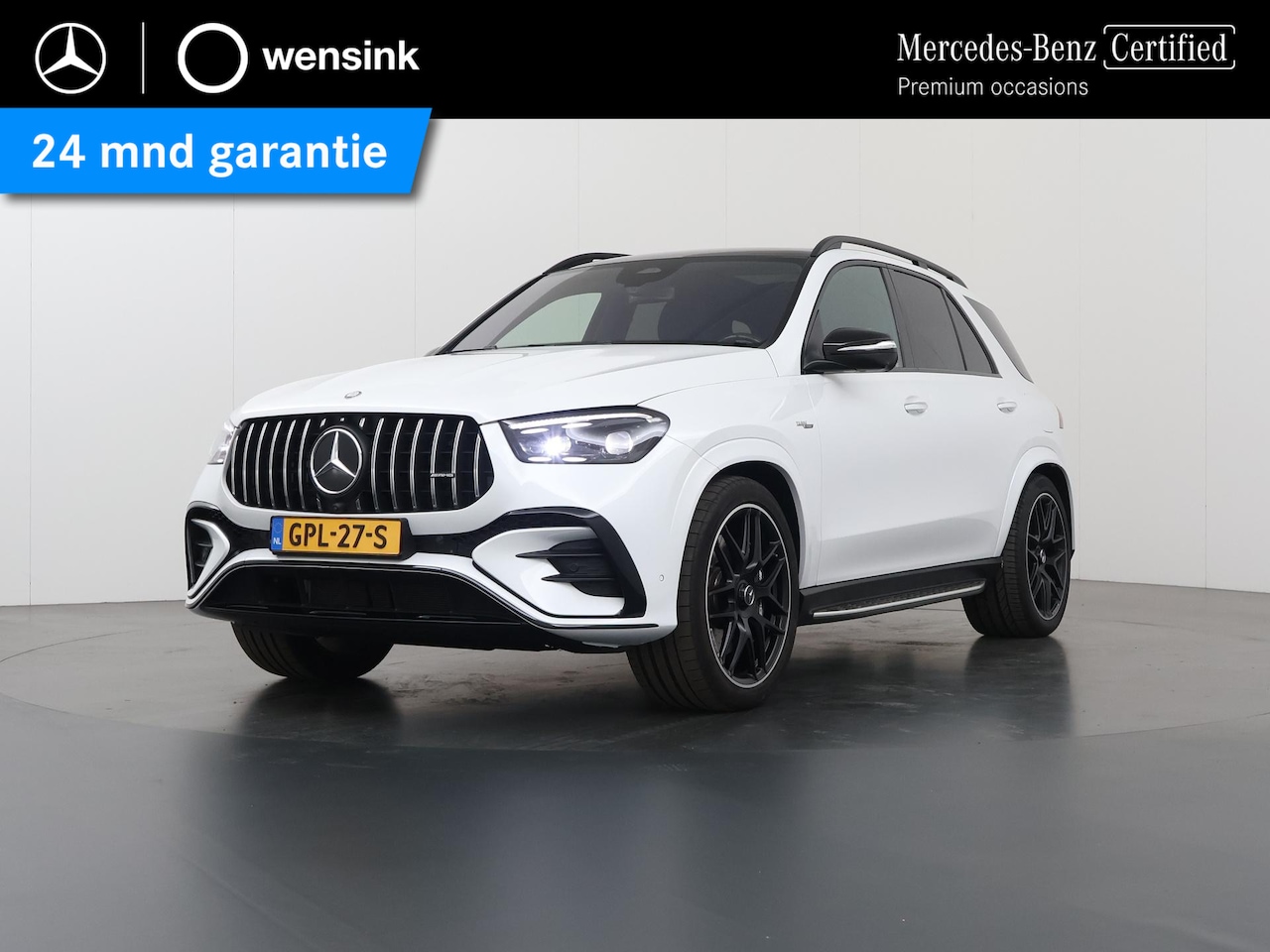 Mercedes-Benz GLE-Klasse - AMG 53 Hybrid 4MATIC+ Night Edition | Burmester | Panoramadak | Softclose | Stoelkoeling | - AutoWereld.nl