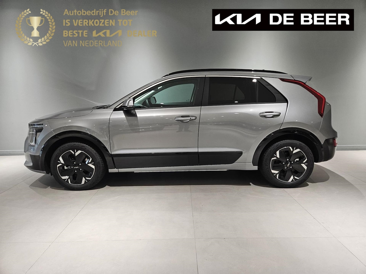 Kia e-Niro - 64,8 kWh 204pk Aut DynamicPlusLine Navi/ Leer/ Open Dak - AutoWereld.nl