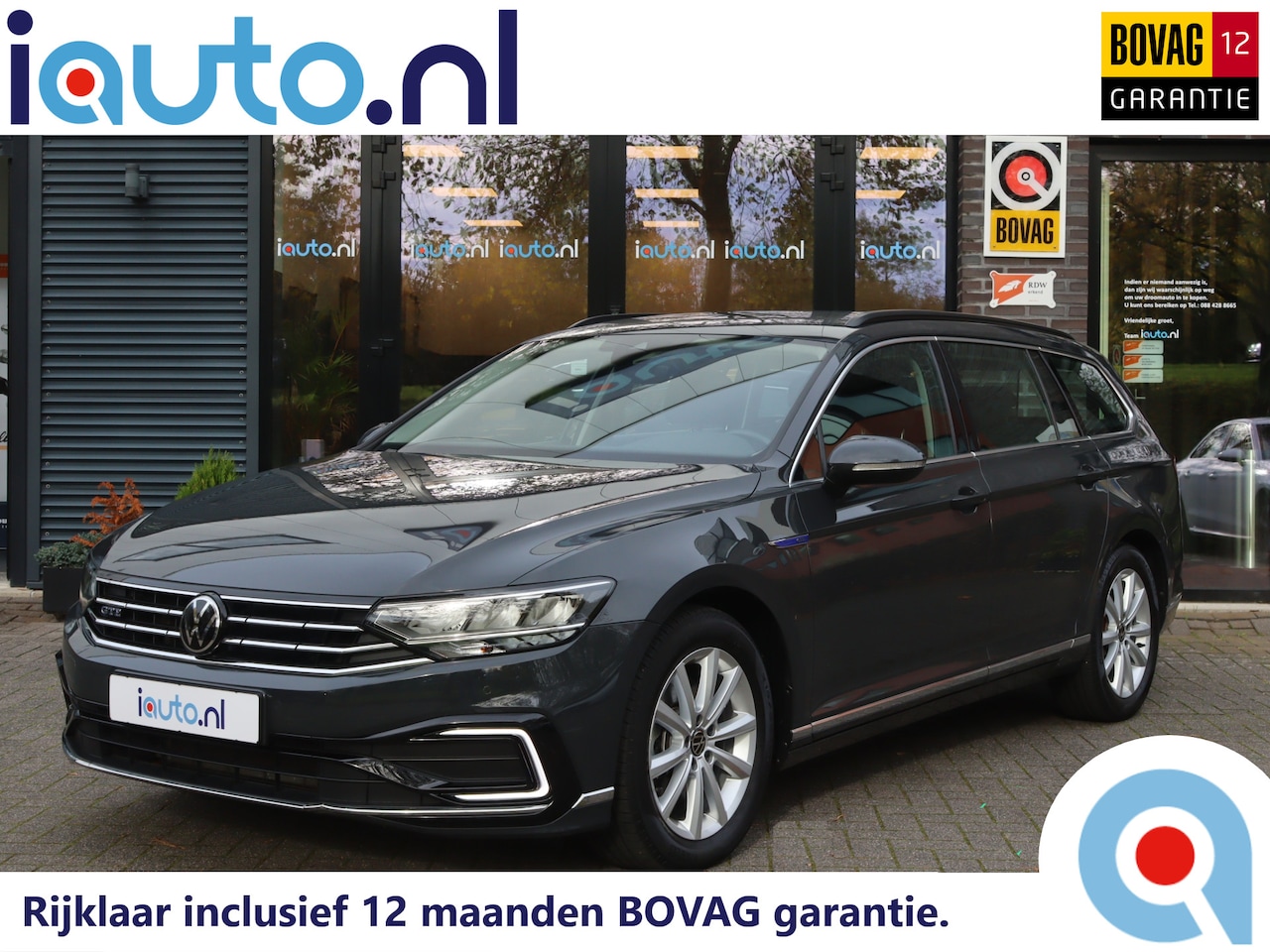 Volkswagen Passat Variant - 1.4 TSI PHEV 160kW GTE LED/ACC/Navi/App-Connect/17"/Trekhaak afneembaar - AutoWereld.nl