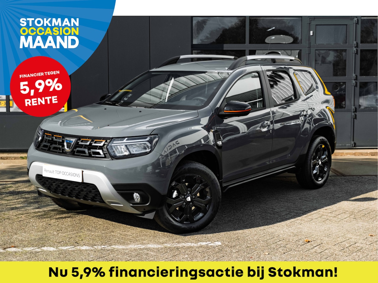 Dacia Duster - 1.0 TCe Bi-Fuel Extreme | Climat control | Lm Velgen | Cruise | Trekhaak | Navigatie | inc - AutoWereld.nl