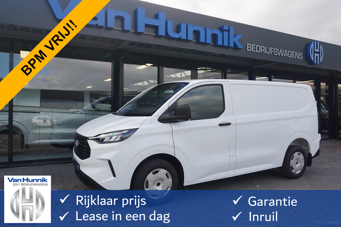 Ford Transit Custom - 280S 136PK Trend BPM VRIJ 13" Scherm Apple CP / Android A. Camera, LED!! NR. J350* - AutoWereld.nl