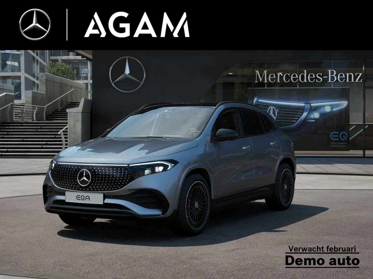 Mercedes-Benz EQA - 250+ Business Solution AMG 71 kWh Panorama dak - AutoWereld.nl