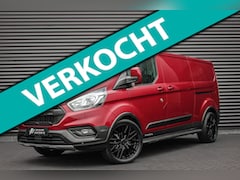 Ford Transit Custom - 2.0 TDCI L2H1 TRAIL 170PK 6-BAK / NAVIGATIE / TREKHAAK / LEDEREN BEKLEDING / SPOILER / CAM