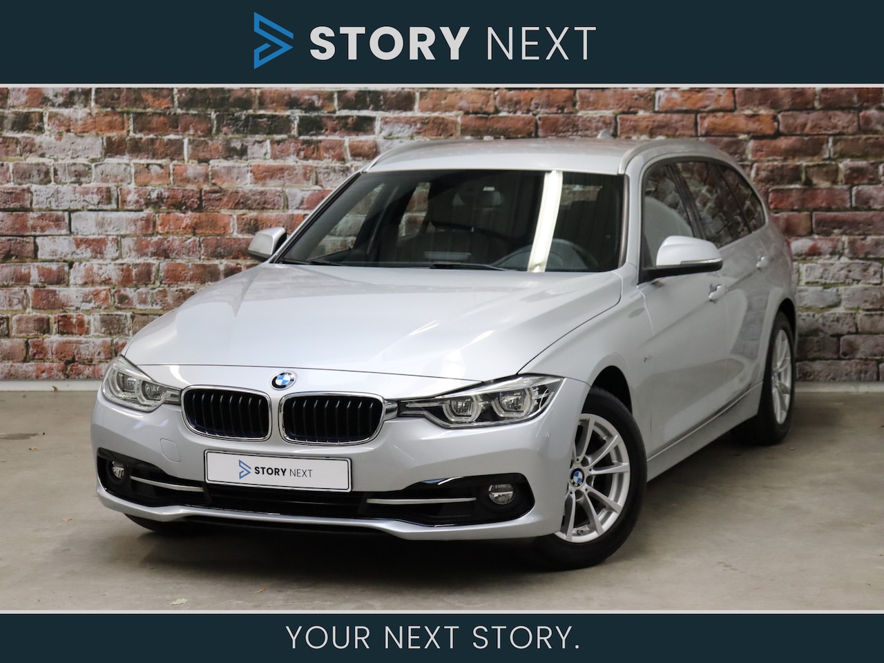 BMW 3-serie Touring - 320i Executive Sport Line Automaat / Trekhaak / Parkeersensoren / Navigatie / Bluethooth / - AutoWereld.nl