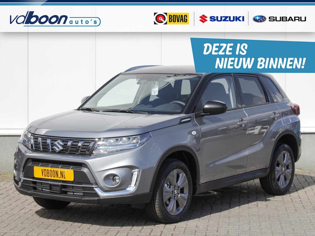 Suzuki Vitara - 1.4 Boosterjet Select Smart Hybrid | Navi | Cruise | Clima | Camera | Trekhaak - AutoWereld.nl